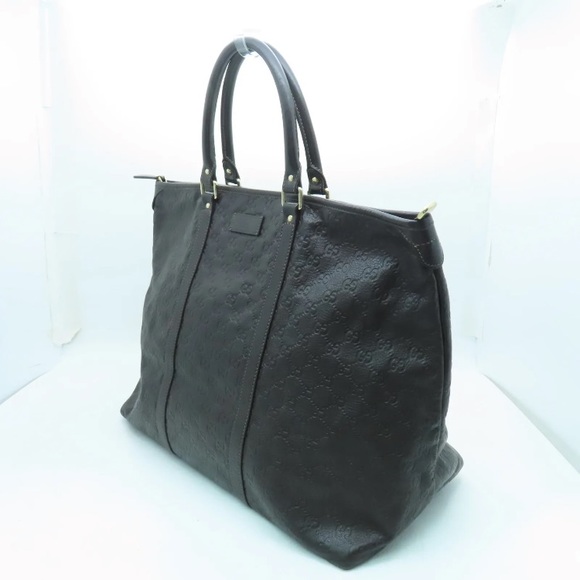 πβ¨ X-LARGE β¨π LEATHER TOTE GUCCISSIMA GUCCI BEAUTIFUL - Picture 7 of 12